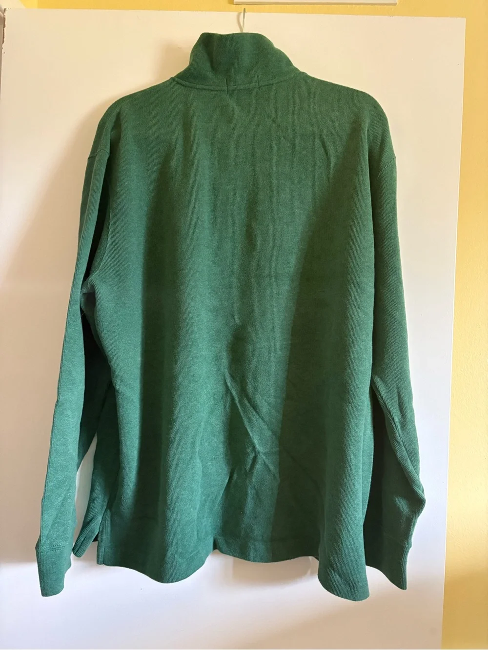 Polo Ralph Lauren Men's Green Quarter Zip Pullover